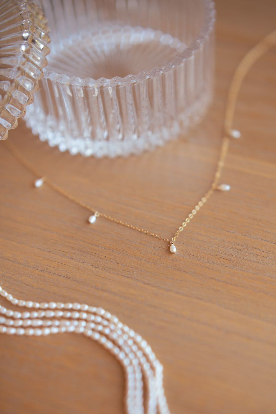 Pearl Droplet Necklace