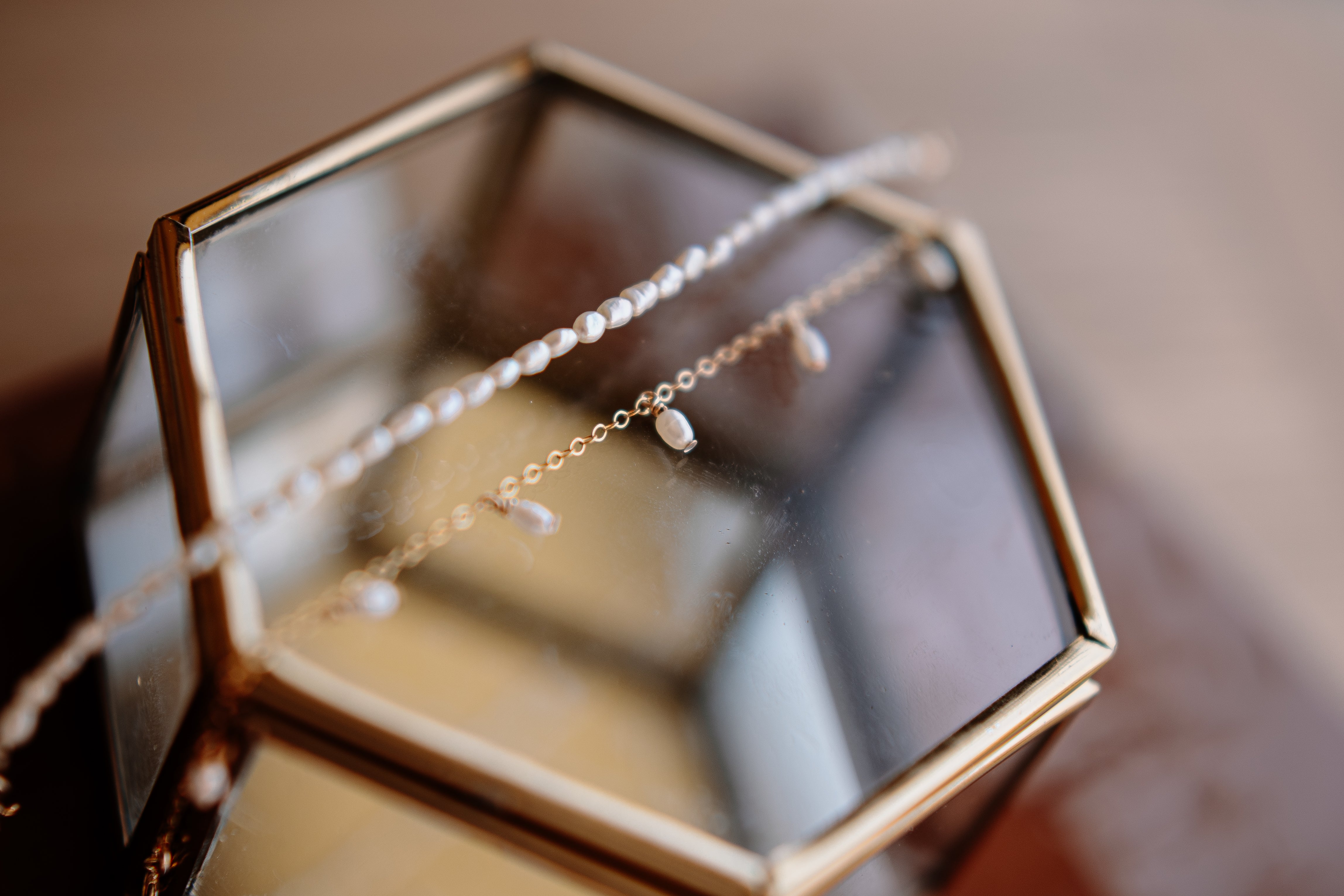 Pearl Droplet Bracelet