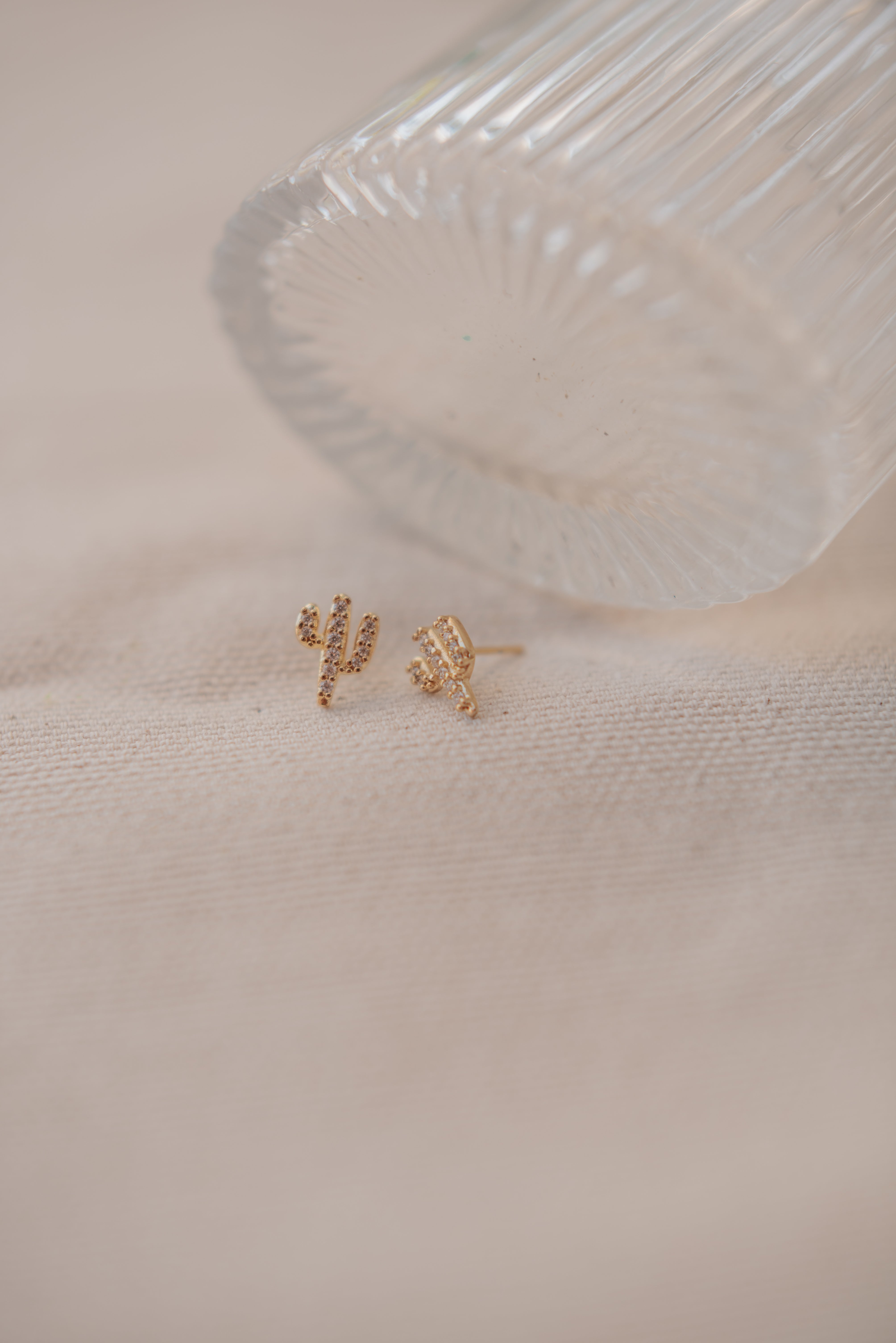 Wild West Cactus Studs
