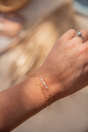 Hidden Keepsake Pearl Bracelet