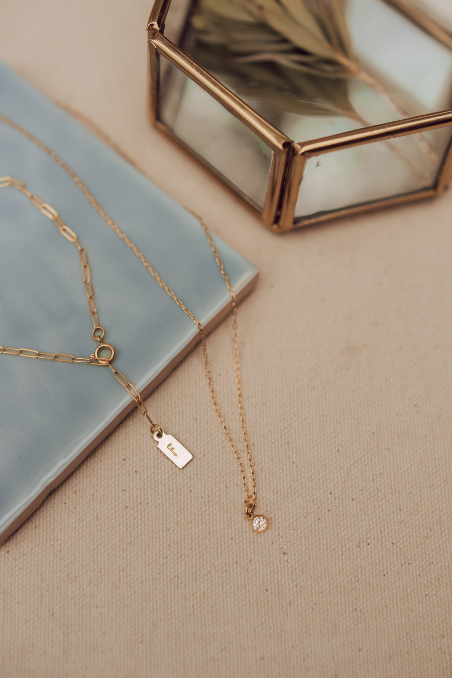 Everyday Favorite (Goldie Heirloom + Petit Necklace)