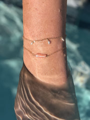 Pearl Droplet Bracelet